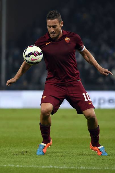 Il Capitano Francesco Totti... Afp